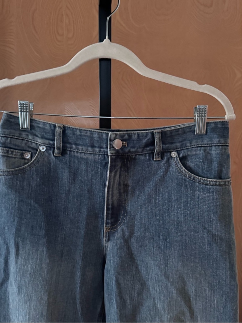Tibi Brancusi Cropped Blue Jeans - Casual Women's Denim 26 - Picture 4 of 14